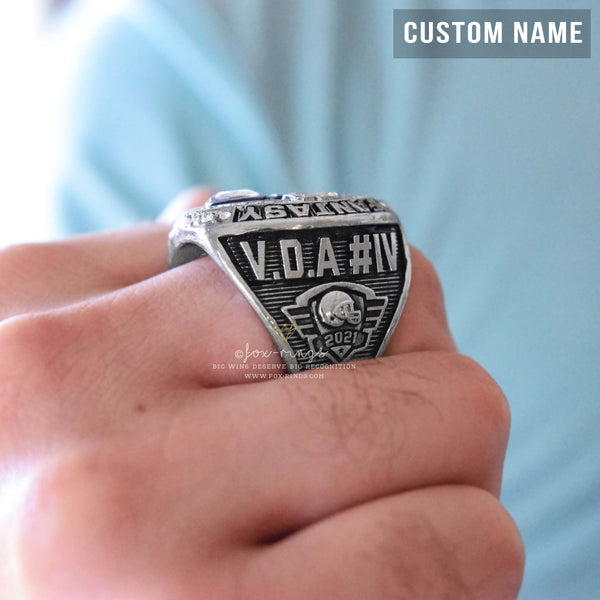 2023 FFL FANTASY Football Champion (FoxRings Exclusive) CUSTOM NAME Championship Ring (2 Custom Sides) - Fox - Rings