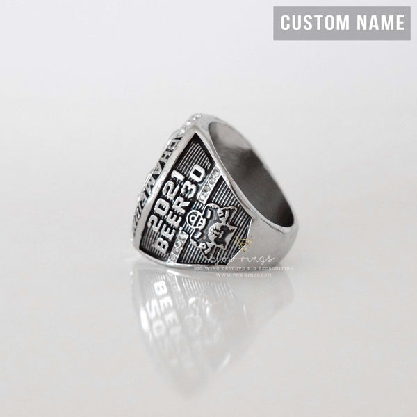 2023 FFL FANTASY Football Champion (FoxRings Exclusive) CUSTOM NAME Championship Ring (2 Custom Sides) - Fox - Rings