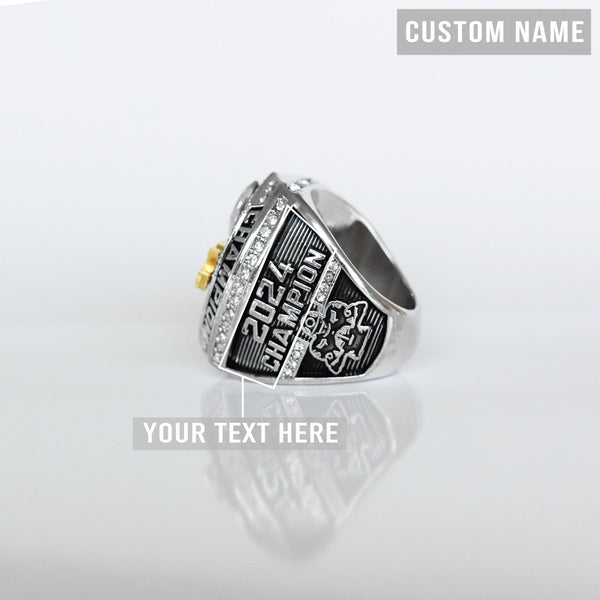 2024 FFL FANTASY Football Champion (FoxRings Exclusive) CUSTOM NAME Championship Ring (2 Custom Sides) - Fox - Rings