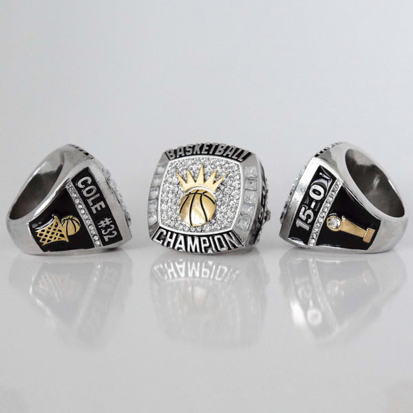 Basketball Champion Ring - CUSTOM NAME / YEAR - FoxRings Exclusive - Fox - Rings