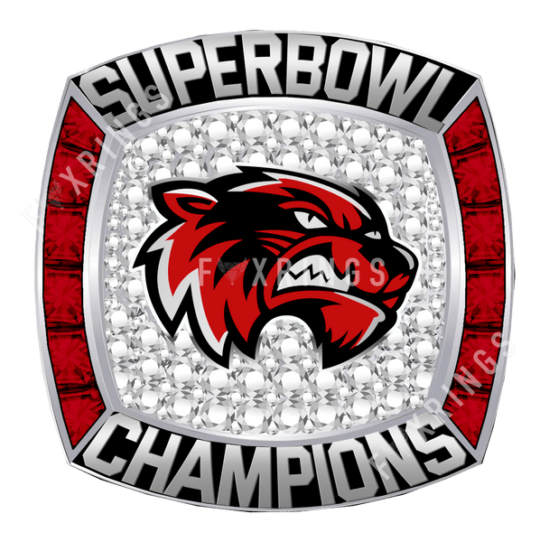 BEARCATS - 11U Football 2PEAT - Championship Ring - Fox - Rings