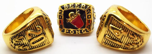 Beer Pong (2014) Championship Ring (CUSTOM NAME) - Fox - Rings