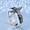 Christian Ring - Jesus Cross (316L Stainless Steel) - Fox - Rings