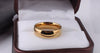 Classic Gold (316L Stainless Steel) Men's Wedding Ring - Fox - Rings