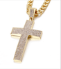 Cubic Zirconia Jesus Cross Necklace (Iced Out Tennis Chain) - Fox - Rings