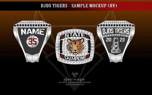 Denver JDS Tigers (2023)State Championship Ring - Fox - Rings