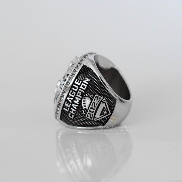 Fantasy 2023 League Champion (Dynasty Champ) - FoxRings Exclusive - FFL Football Championship Ring - Fox - Rings