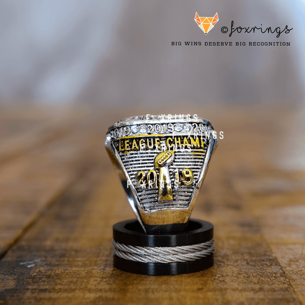 Fantasy Football League (2019) - Championship Ring (Golden Football) - Fox - Rings
