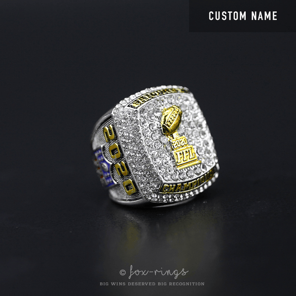 Fantasy Football League (2020) - CUSTOM NAME Championship Ring - Fox - Rings