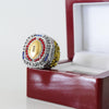Fantasy Football League (2020) - CUSTOM NAME Championship Ring (RWB Golden Football) - Fox - Rings