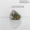 Fantasy Football League (2022) - CUSTOM NAME (Golden Football) Championship Ring (2 Custom Sides) - Fox - Rings