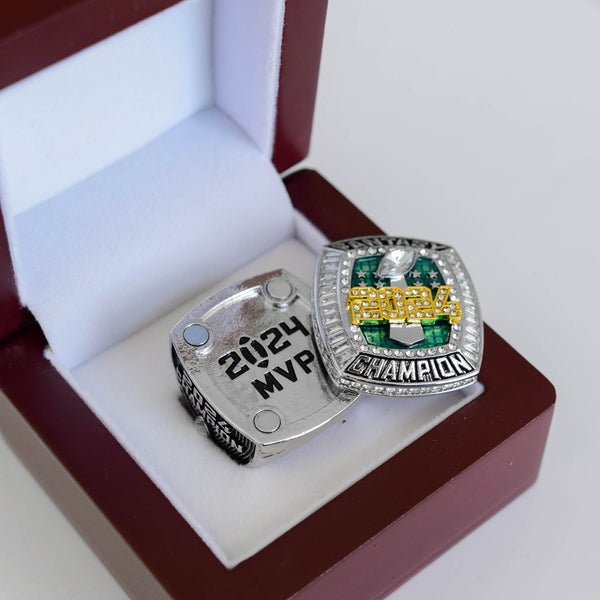 Flagship 2024 Fantasy League Champion CUSTOM NAME (2 Sides and Inside) - FoxRings Exclusive - FFL Football Championship Ring - Fox - Rings