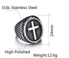 Pastor's Holy Cross Ring (Minister / Deacon / Bishop / Apostle) - Fox - Rings