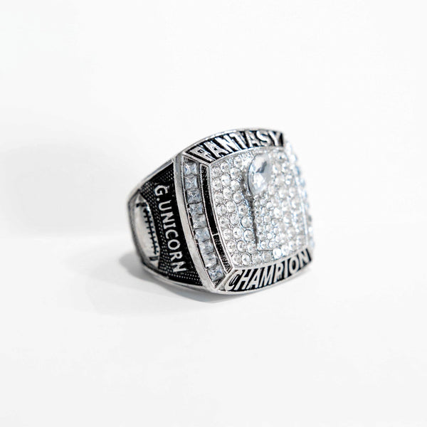 PREMIUM FFL - Fantasy Football League (2018) - CUSTOM NAME Championship Ring - Fox - Rings