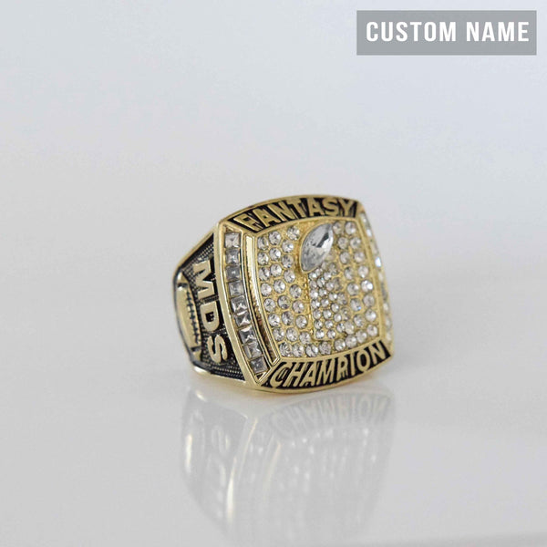 PREMIUM FFL - Fantasy Football League (2021) - CUSTOM NAME Championship Ring - Fox - Rings