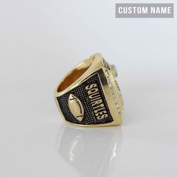 PREMIUM FFL - Fantasy Football League (2021) - CUSTOM NAME Championship Ring - Fox - Rings