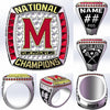 Terps Club Lacrosse (2023) Championship Ring - Fox - Rings