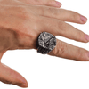 The Valt - Stainless Steel ring - Motorcycle Club Biker Ring - Fox - Rings