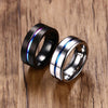 Titanium (Matte Black) 8MM Wedding Ring Band - Fox - Rings