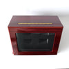 Wooden Standing Display Box - Championship Ring Collector's Display Case - Fox - Rings